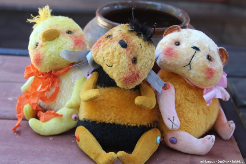 Летние малыши Тедди — Авторские мишки Тедди и друзья: фото