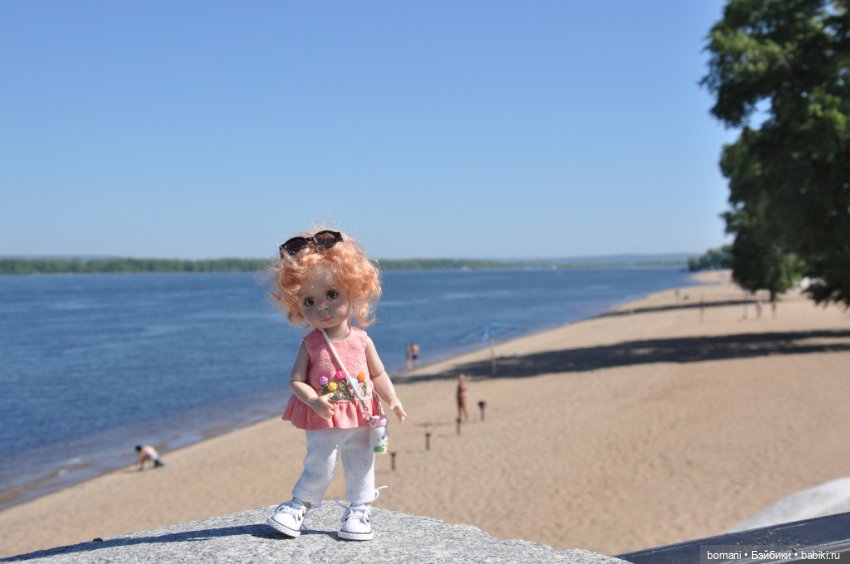 Большое путешествие маленькой девочки. Часть 2. Прогулки по Самаре