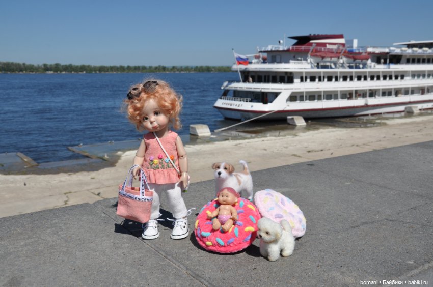 Большое путешествие маленькой девочки. Часть 2. Прогулки по Самаре