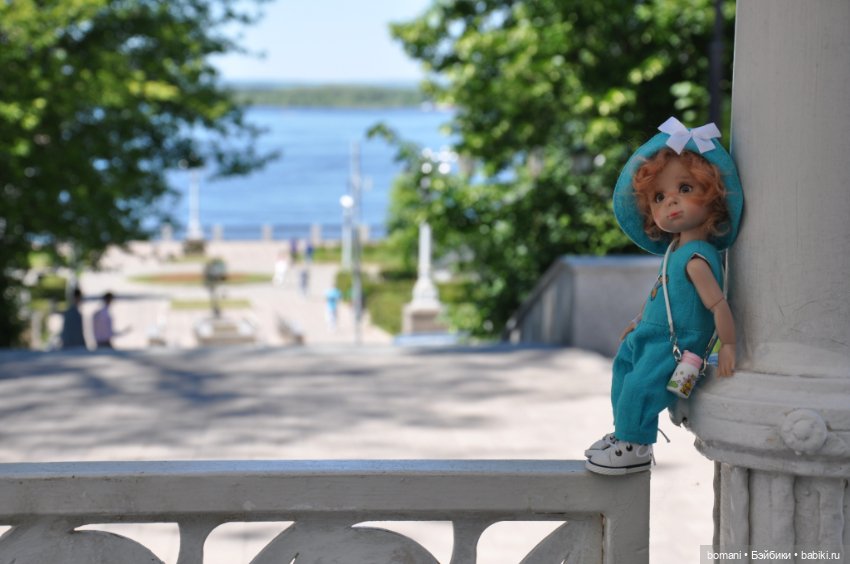 Большое путешествие маленькой девочки. Часть 2. Прогулки по Самаре