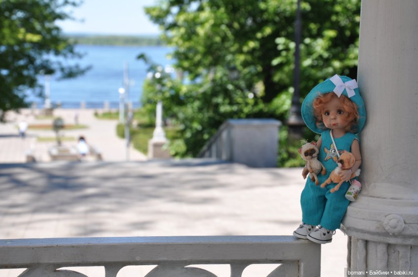 Большое путешествие маленькой девочки. Часть 2. Прогулки по Самаре