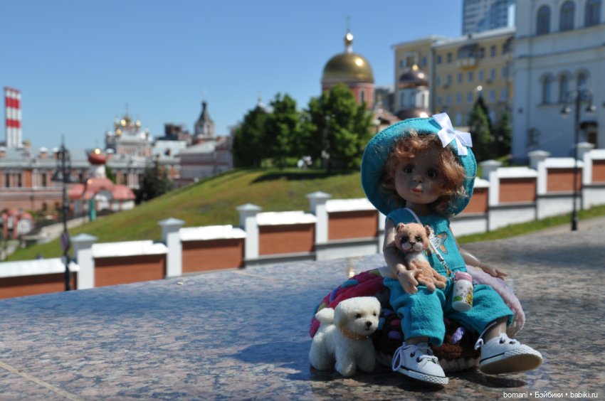 Большое путешествие маленькой девочки. Часть 2. Прогулки по Самаре