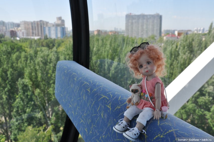 Большое путешествие маленькой девочки. Часть 2. Прогулки по Самаре