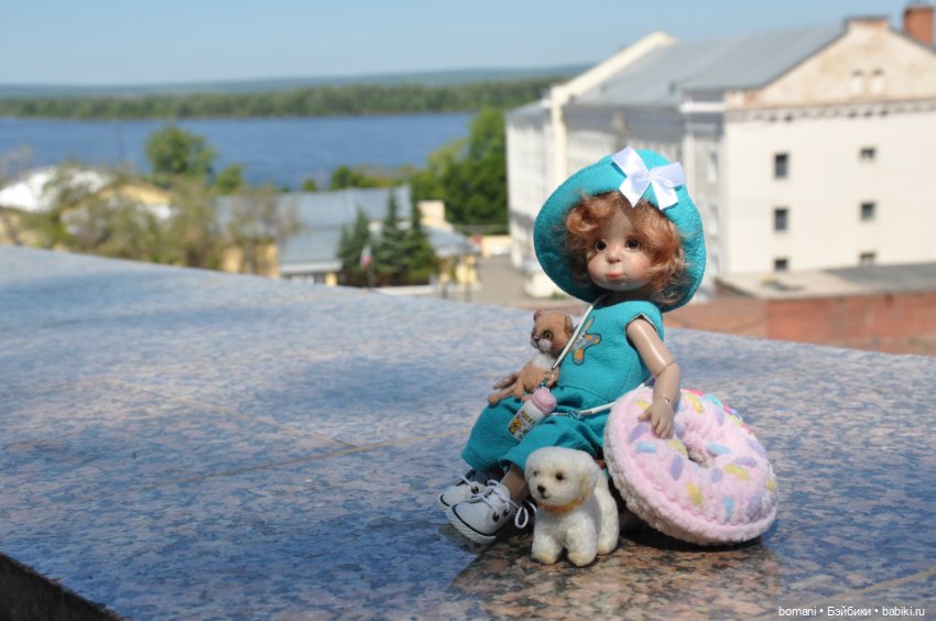 Большое путешествие маленькой девочки. Часть 2. Прогулки по Самаре