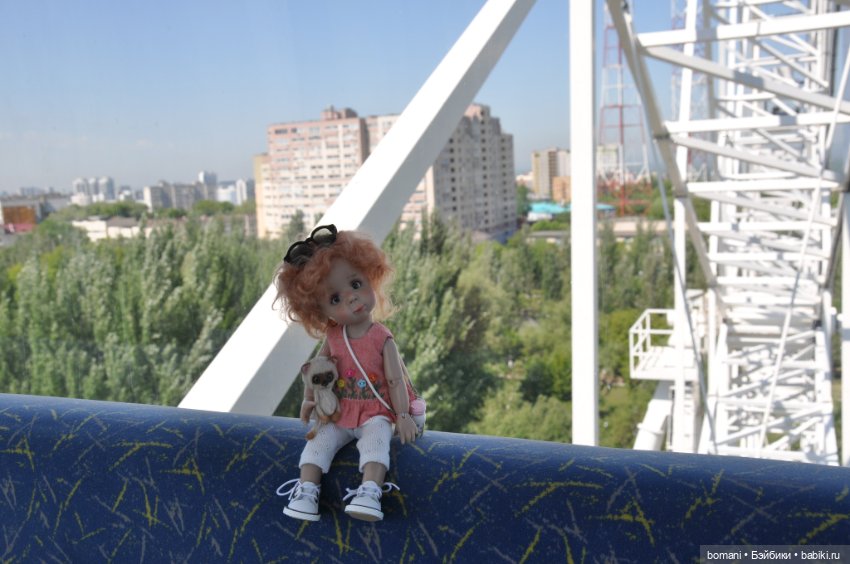 Большое путешествие маленькой девочки. Часть 2. Прогулки по Самаре