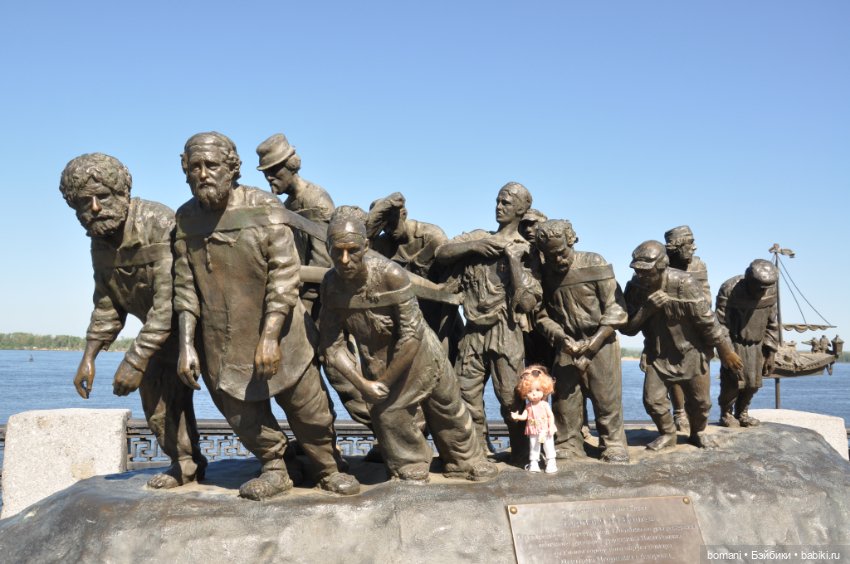 Большое путешествие маленькой девочки. Часть 2. Прогулки по Самаре