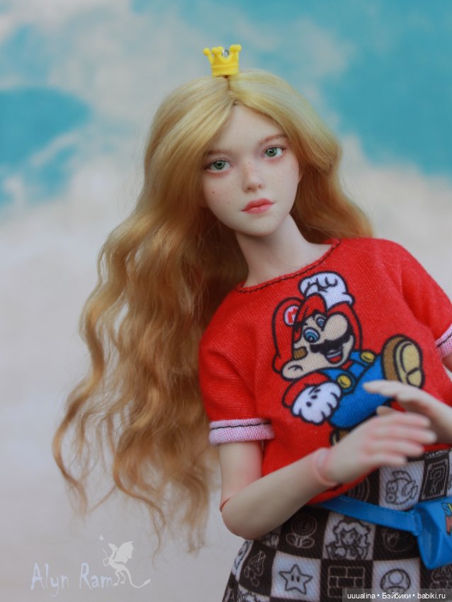 Принцесса Персик ООАК моего авторства экшен