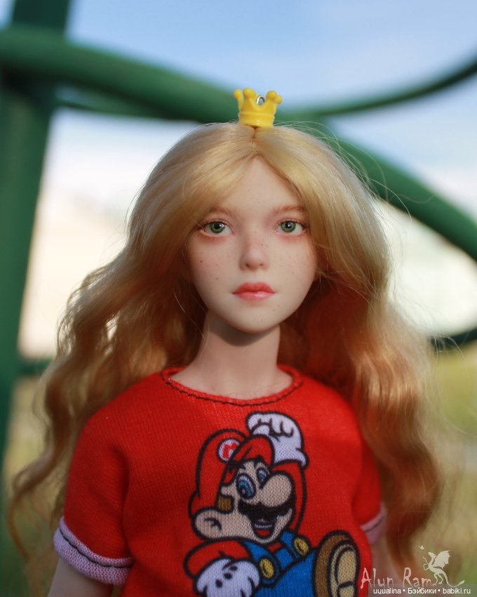 Принцесса Персик ООАК моего авторства экшен