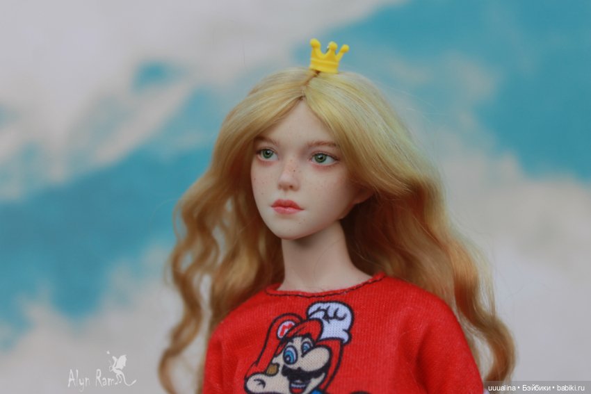 Принцесса Персик ООАК моего авторства экшен (фото 3)