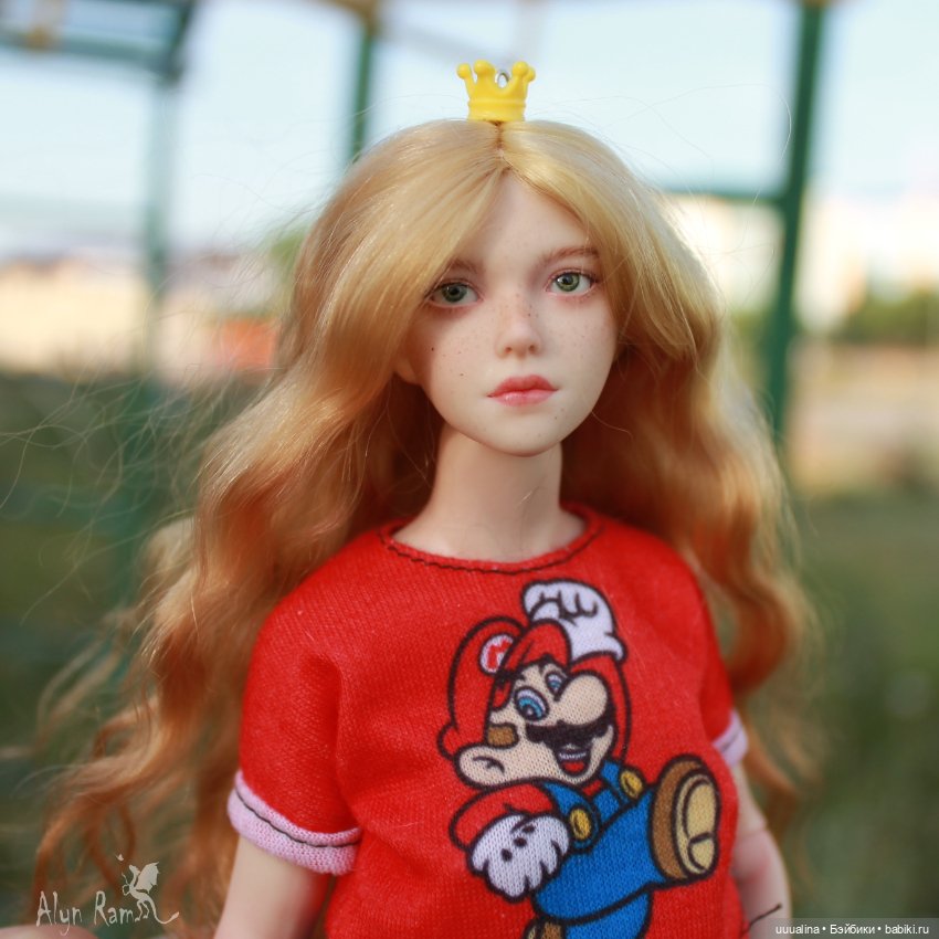 Принцесса Персик ООАК моего авторства экшен