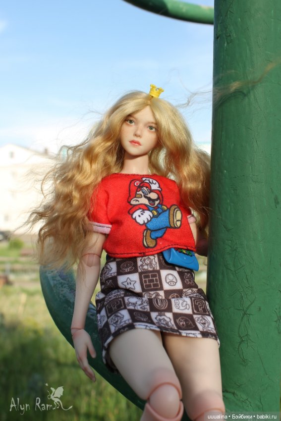 Принцесса Персик ООАК моего авторства экшен