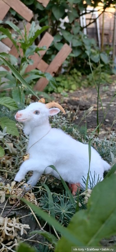 Игрушки в смешанной технике (мех и глина): Арт (фото 7)