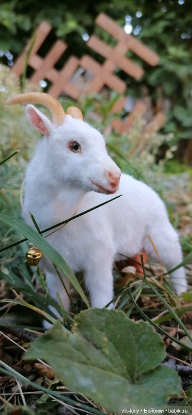 Игрушки в смешанной технике (мех и глина): Арт (фото 9)