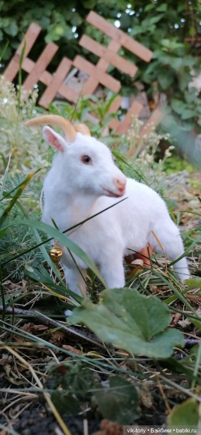 Игрушки в смешанной технике (мех и глина): Арт (фото 10)