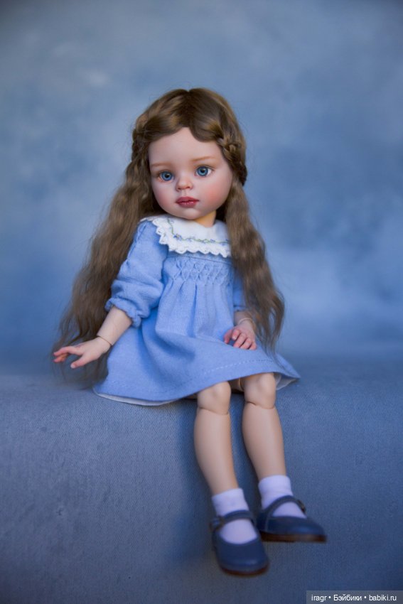 Цвет настроения синий — ООАК Paola Reina (Паола Рейна) и испанских кукол: перерисовка