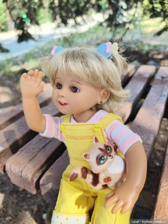 Привет, Милли! (Виниловая кукла 23 см от Gabrielle Muller)