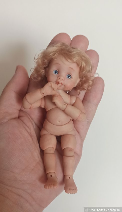 Самая маленькая — Авторские шарнирные куклы своими руками: лепка