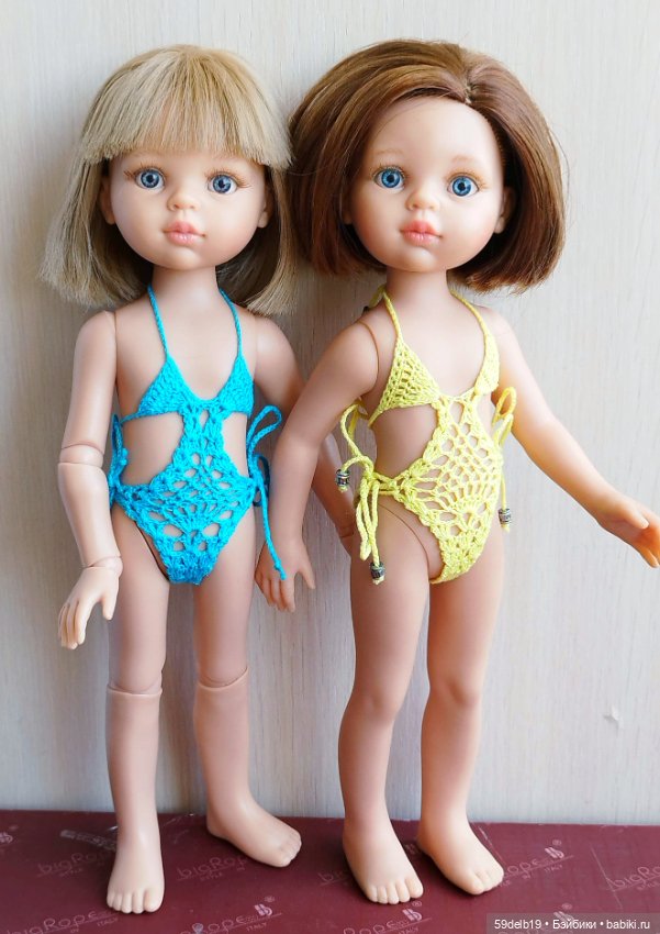 Два ажурных купальника для кукол паола рейна (фото 8)