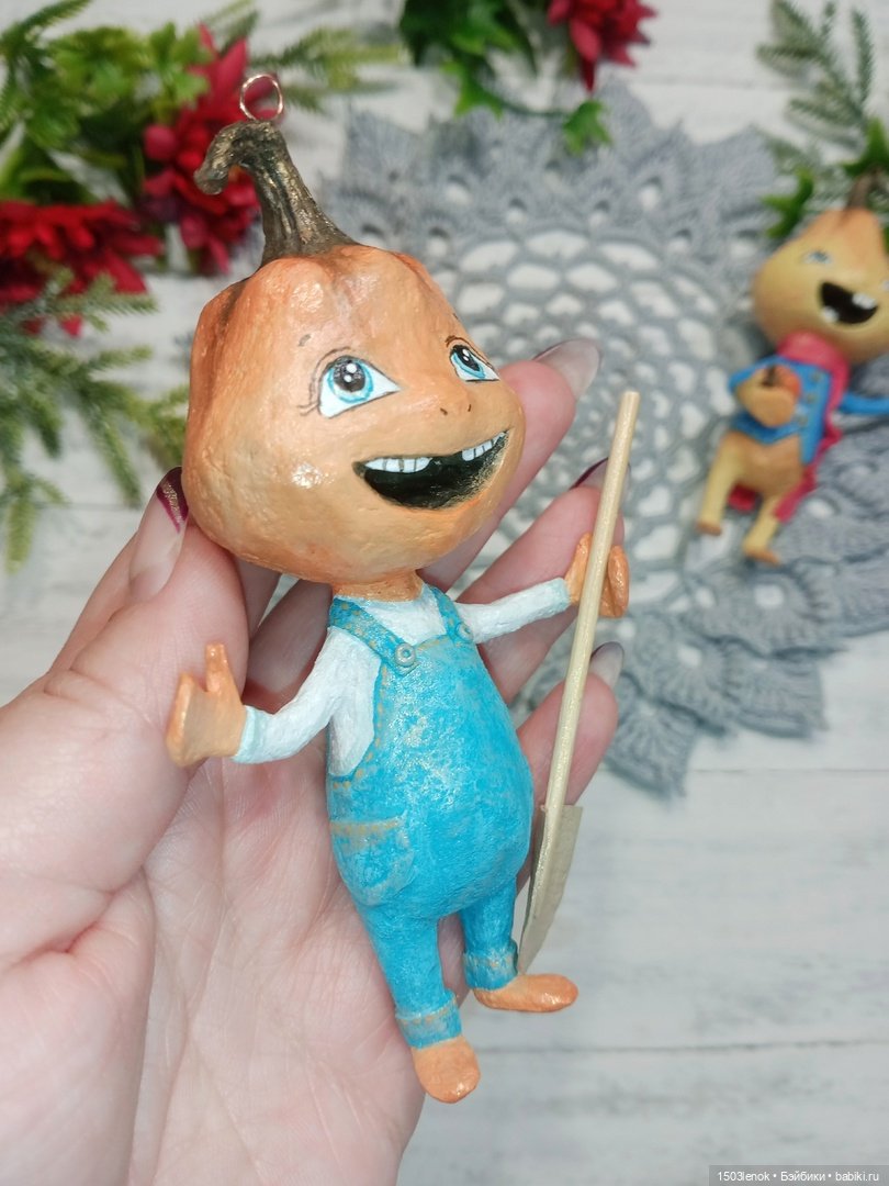 Тыкварики — Лепка авторских игрушек и папье