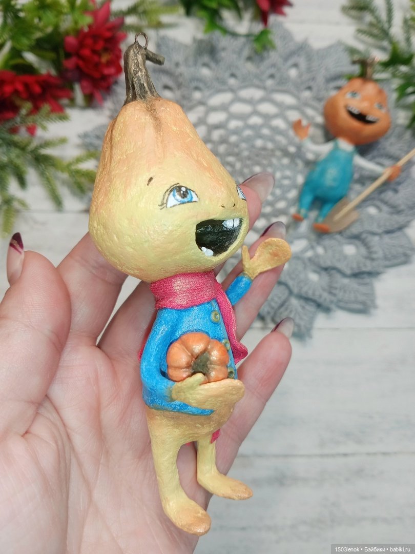 Тыкварики — Лепка авторских игрушек и папье (фото 5)