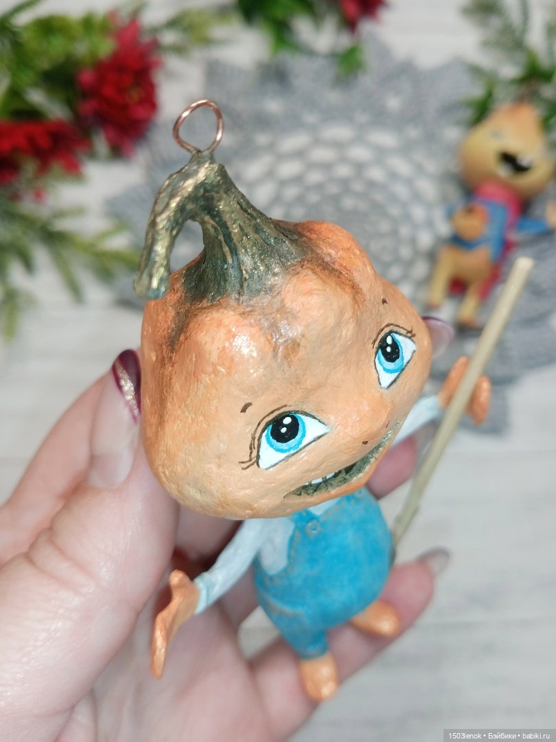 Тыкварики — Лепка авторских игрушек и папье