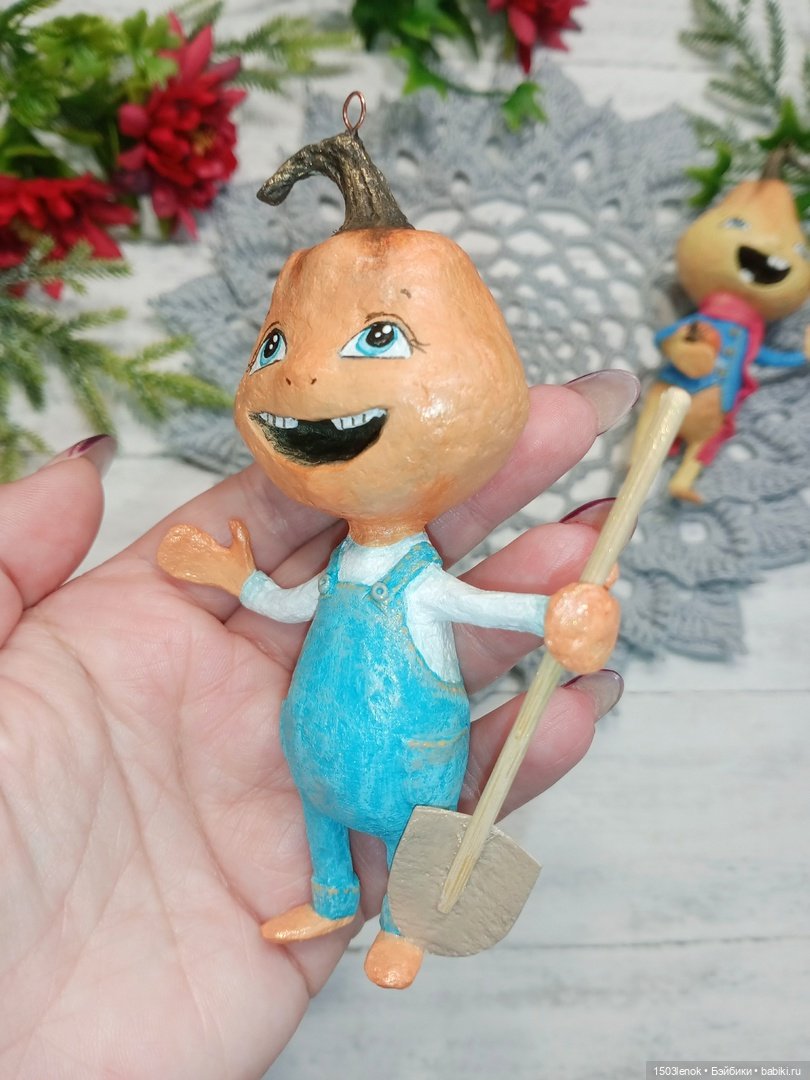 Тыкварики — Лепка авторских игрушек и папье