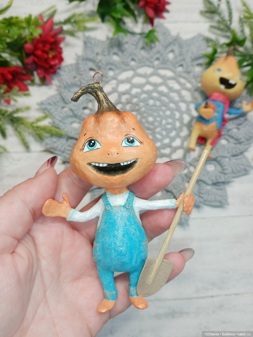 Тыкварики — Лепка авторских игрушек и папье