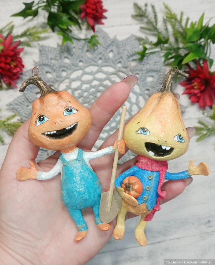 Тыкварики — Лепка авторских игрушек и папье