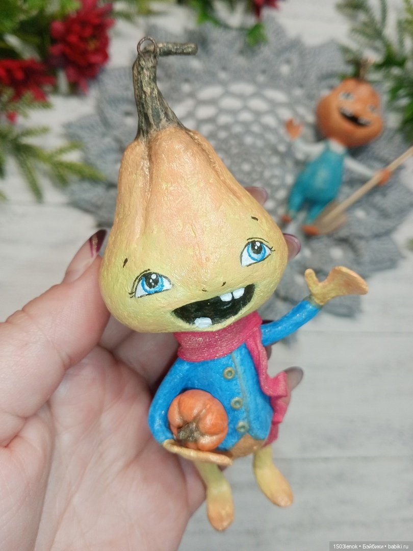 Тыкварики — Лепка авторских игрушек и папье (фото 9)