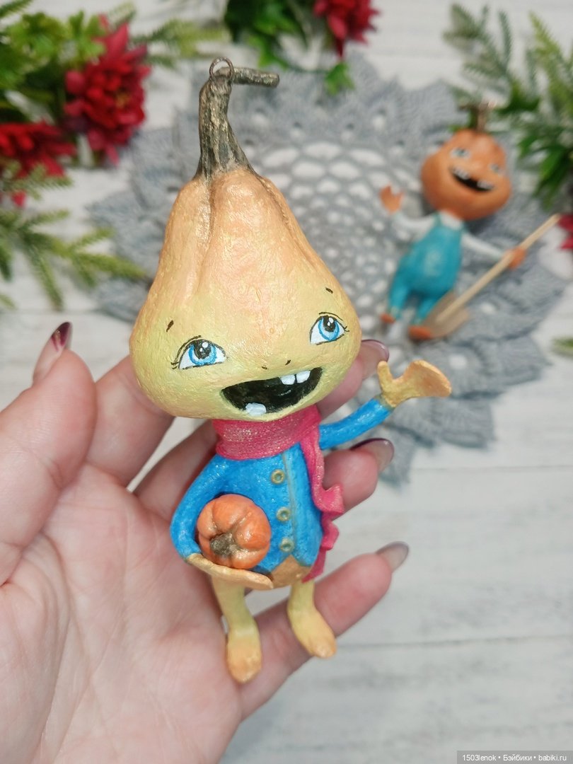 Тыкварики — Лепка авторских игрушек и папье (фото 7)