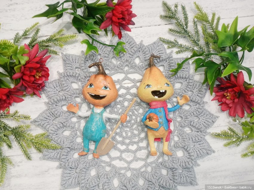 Тыкварики — Лепка авторских игрушек и папье