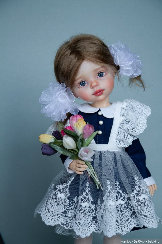 Первоклашка 🔔ООАК куколки Паола Рейна Paola Reina