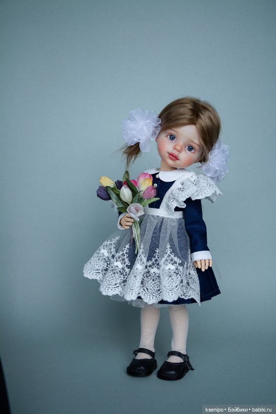 Первоклашка 🔔ООАК куколки Паола Рейна Paola Reina (фото 5)