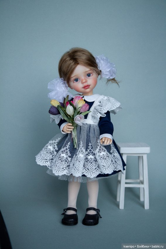 Первоклашка 🔔ООАК куколки Паола Рейна Paola Reina (фото 6)