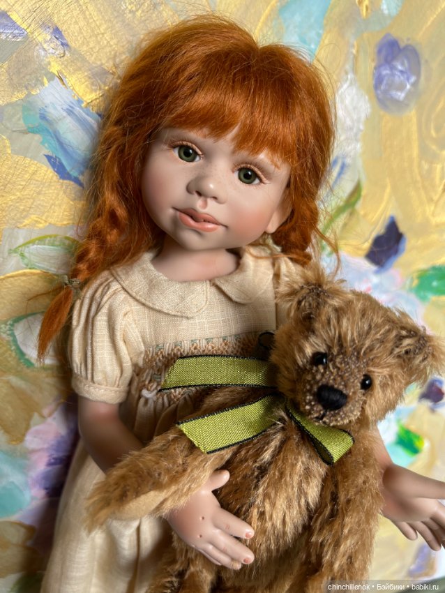 Такие искренние глазки… две девочки бердиночки Герда и Фиела от Berdine Creedy