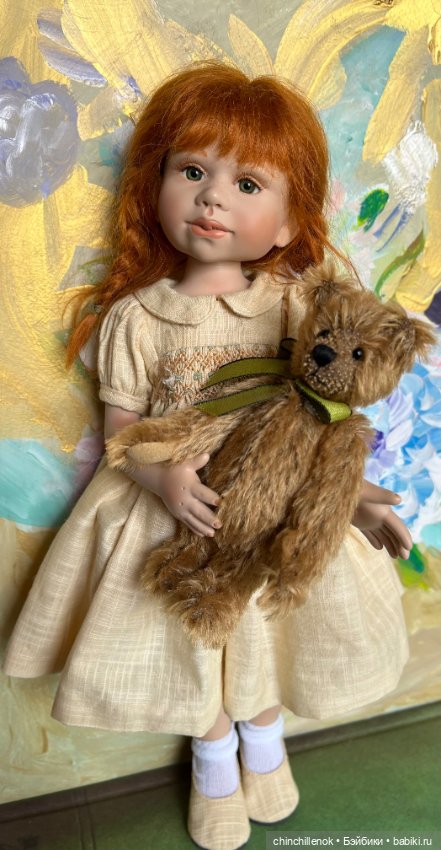 Такие искренние глазки… две девочки бердиночки Герда и Фиела от Berdine Creedy