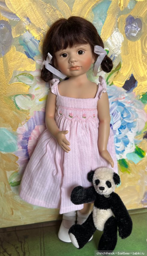 Такие искренние глазки… две девочки бердиночки Герда и Фиела от Berdine Creedy