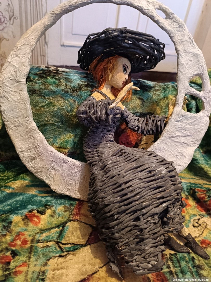 Ведьмочка — Авторские куклы из дерева (фото 3)
