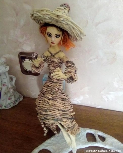 Ведьмочка — Авторские куклы из дерева (фото 4)