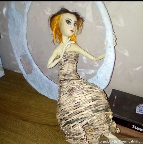 Ведьмочка — Авторские куклы из дерева (фото 6)