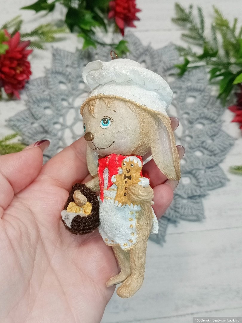 Пекарь — Лепка авторских игрушек и папье (фото 3)