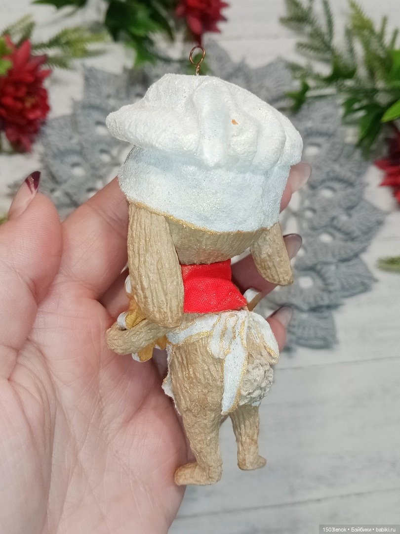 Пекарь — Лепка авторских игрушек и папье (фото 6)