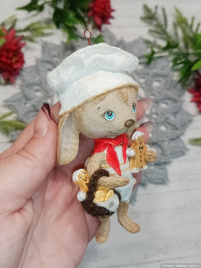 Пекарь — Лепка авторских игрушек и папье (фото 4)