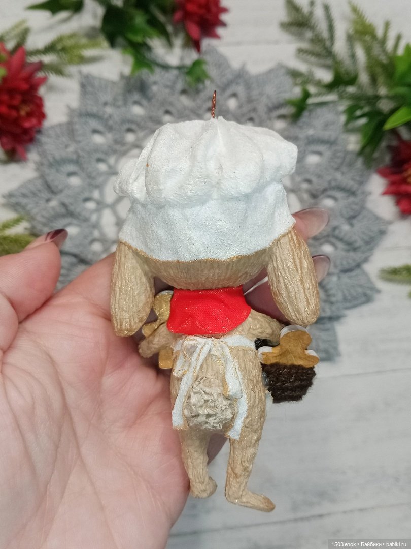 Пекарь — Лепка авторских игрушек и папье (фото 5)