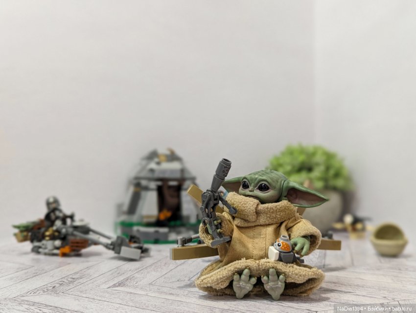 Грогу — Коллекционные фигурки Hot Toys (Хот Тойс) 1:6: фото (фото 4)