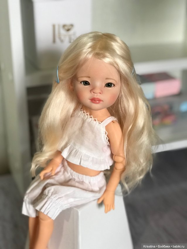 Цветочек 🌸 — ООАК Paola Reina (Паола Рейна) и испанских кукол: перерисовка (фото 6)