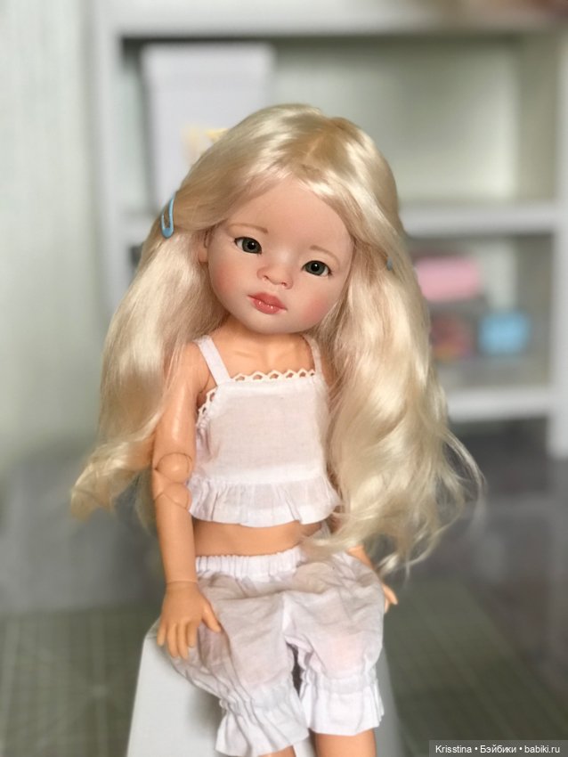 Цветочек 🌸 — ООАК Paola Reina (Паола Рейна) и испанских кукол: перерисовка (фото 5)