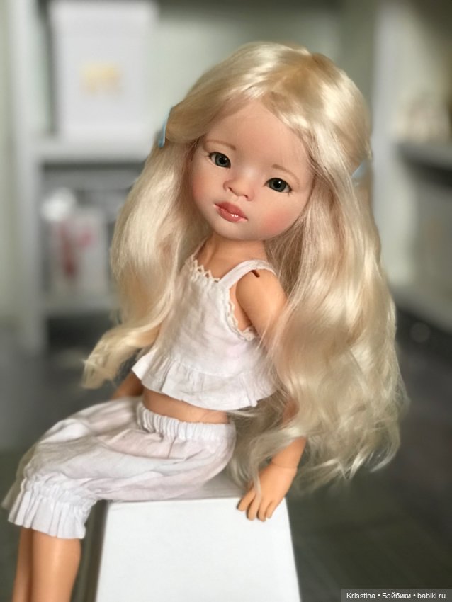 Цветочек 🌸 — ООАК Paola Reina (Паола Рейна) и испанских кукол: перерисовка (фото 4)