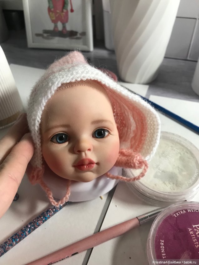 Котёнок 🐱 — ООАК Paola Reina (Паола Рейна) и испанских кукол: перерисовка (фото 7)