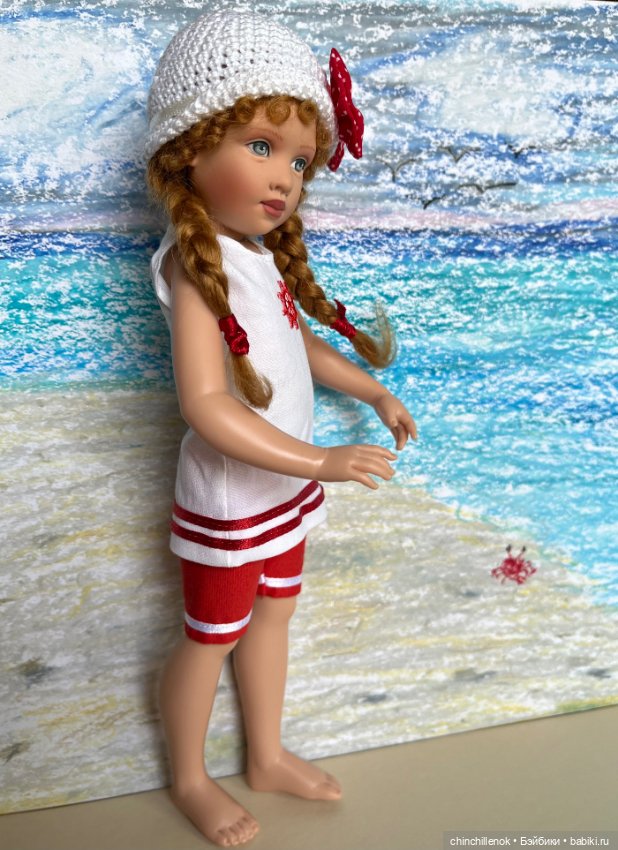 Море, краб, песочек… рыжий завиток… Патти от Helen Kish (фото 2)